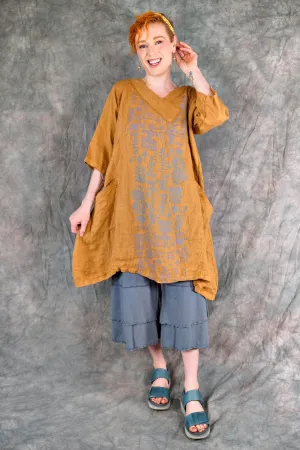 2133 Crossover Urchin Tunic Antique Bronze-P