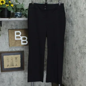 Alfani Curvy-Fit Tummy Control Slimming Bootcut Pants Black Plus 14W