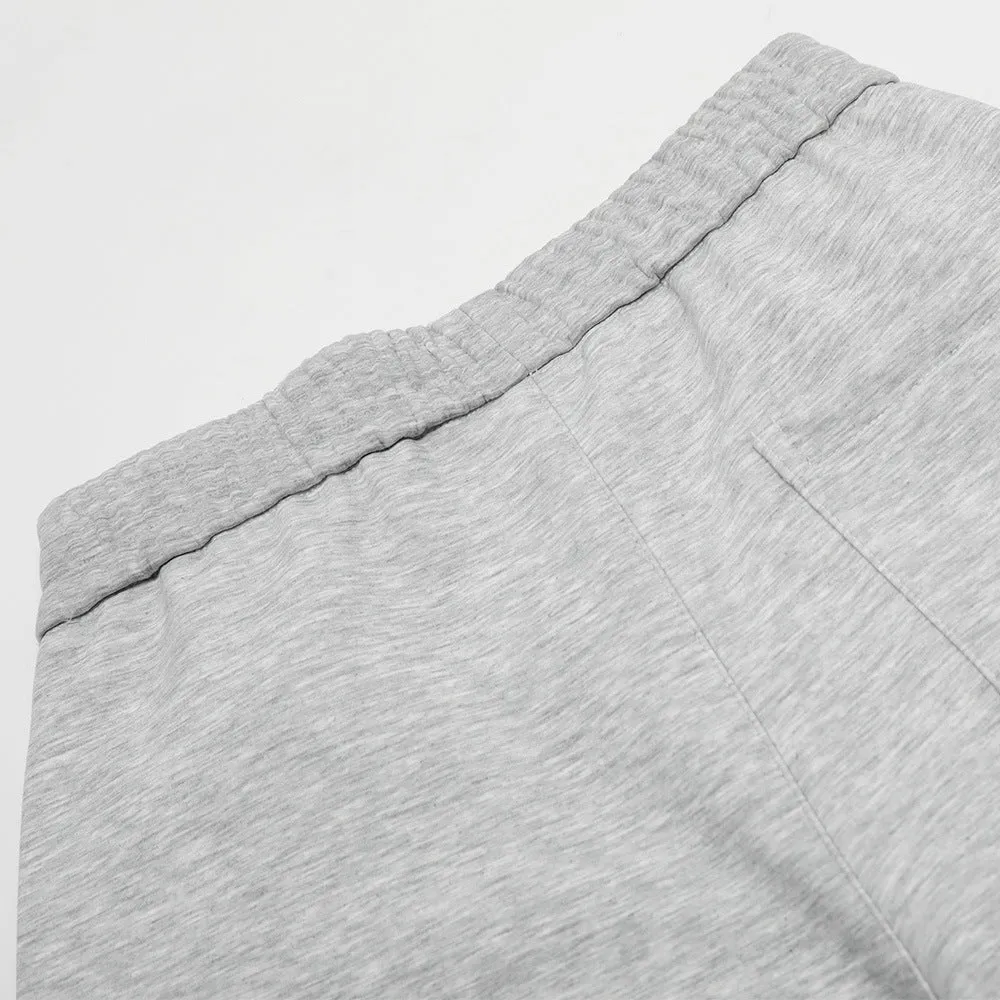 All-match Sports Style Elastic Waist Wide-leg Pants