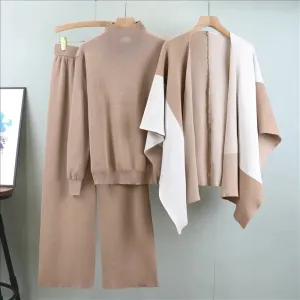 Alyssa™ - Chic Knitted Three-Piece Set