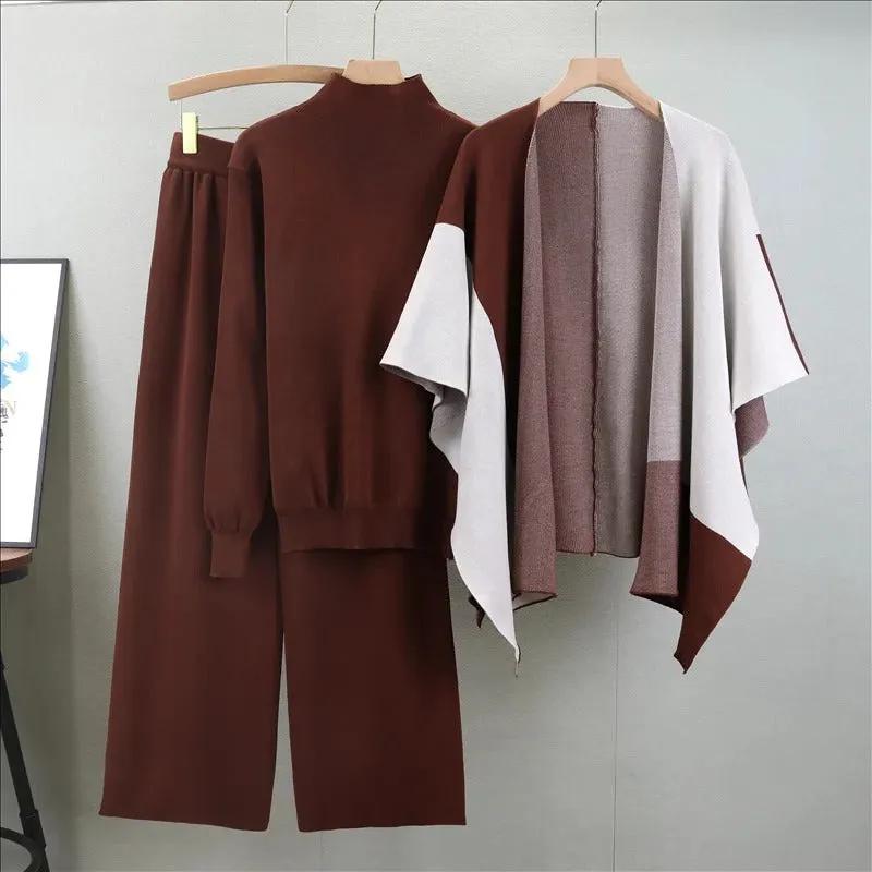 Alyssa™ - Chic Knitted Three-Piece Set