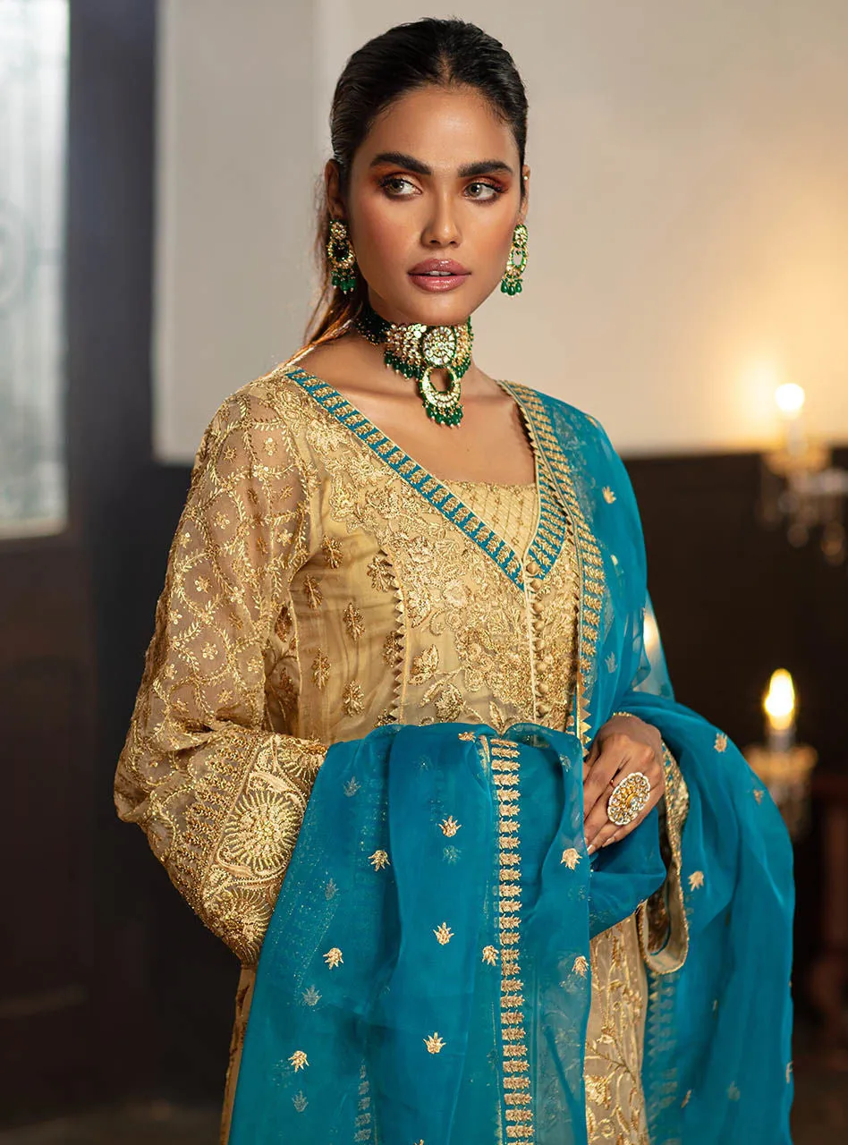 AMINEH | Zainab Chottani Wedding Festive Collection 2021 | Unstitched Embroidered Organza Suits