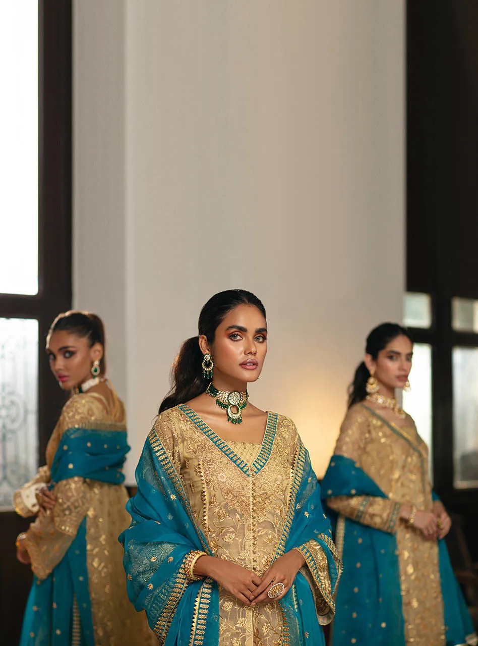 AMINEH | Zainab Chottani Wedding Festive Collection 2021 | Unstitched Embroidered Organza Suits