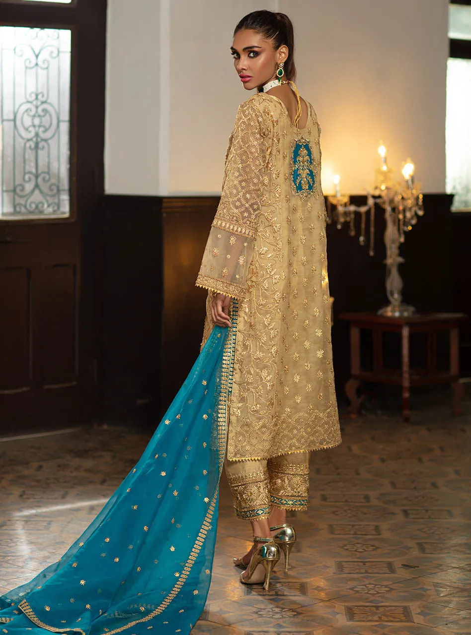 AMINEH | Zainab Chottani Wedding Festive Collection 2021 | Unstitched Embroidered Organza Suits