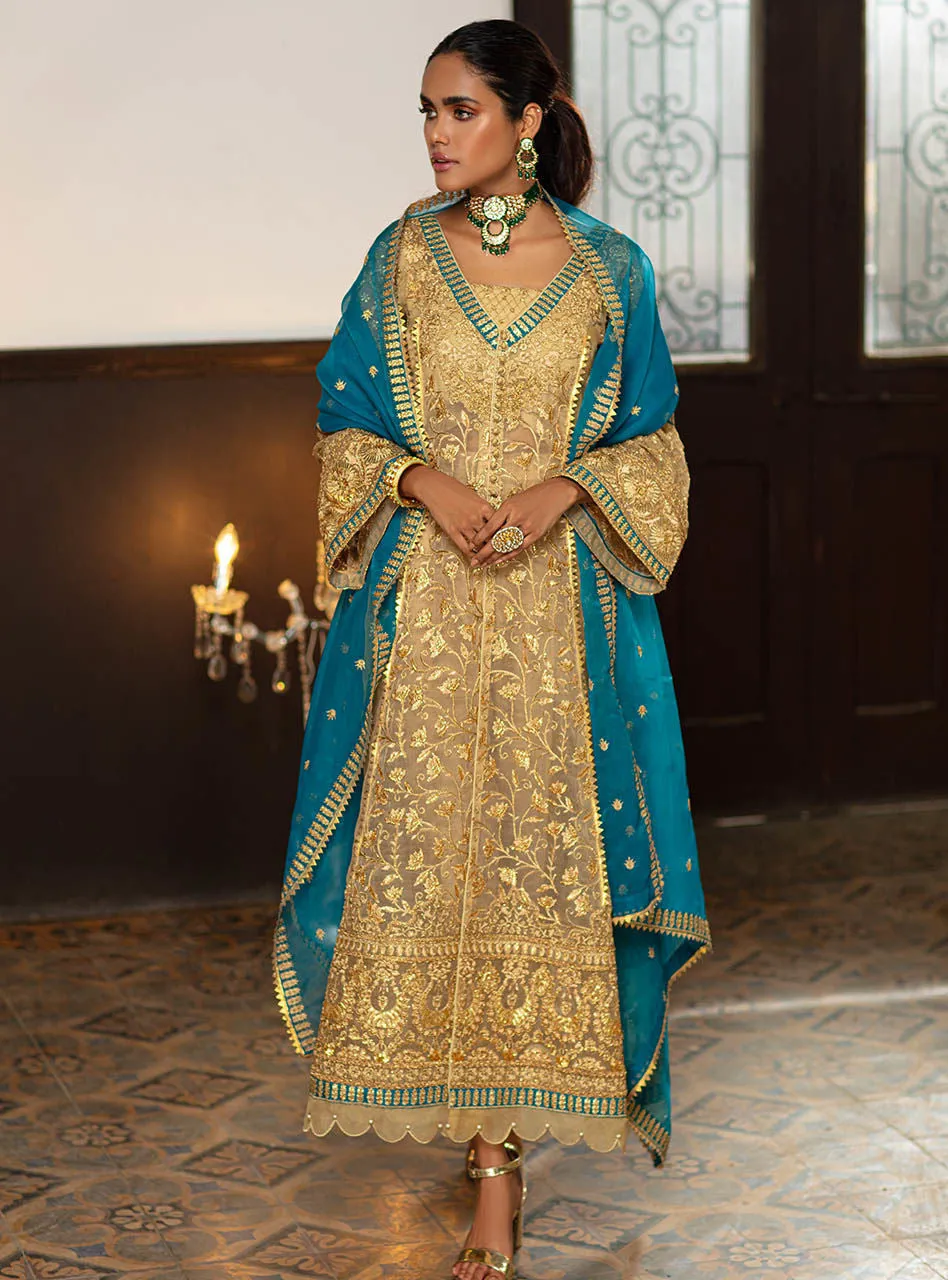 AMINEH | Zainab Chottani Wedding Festive Collection 2021 | Unstitched Embroidered Organza Suits