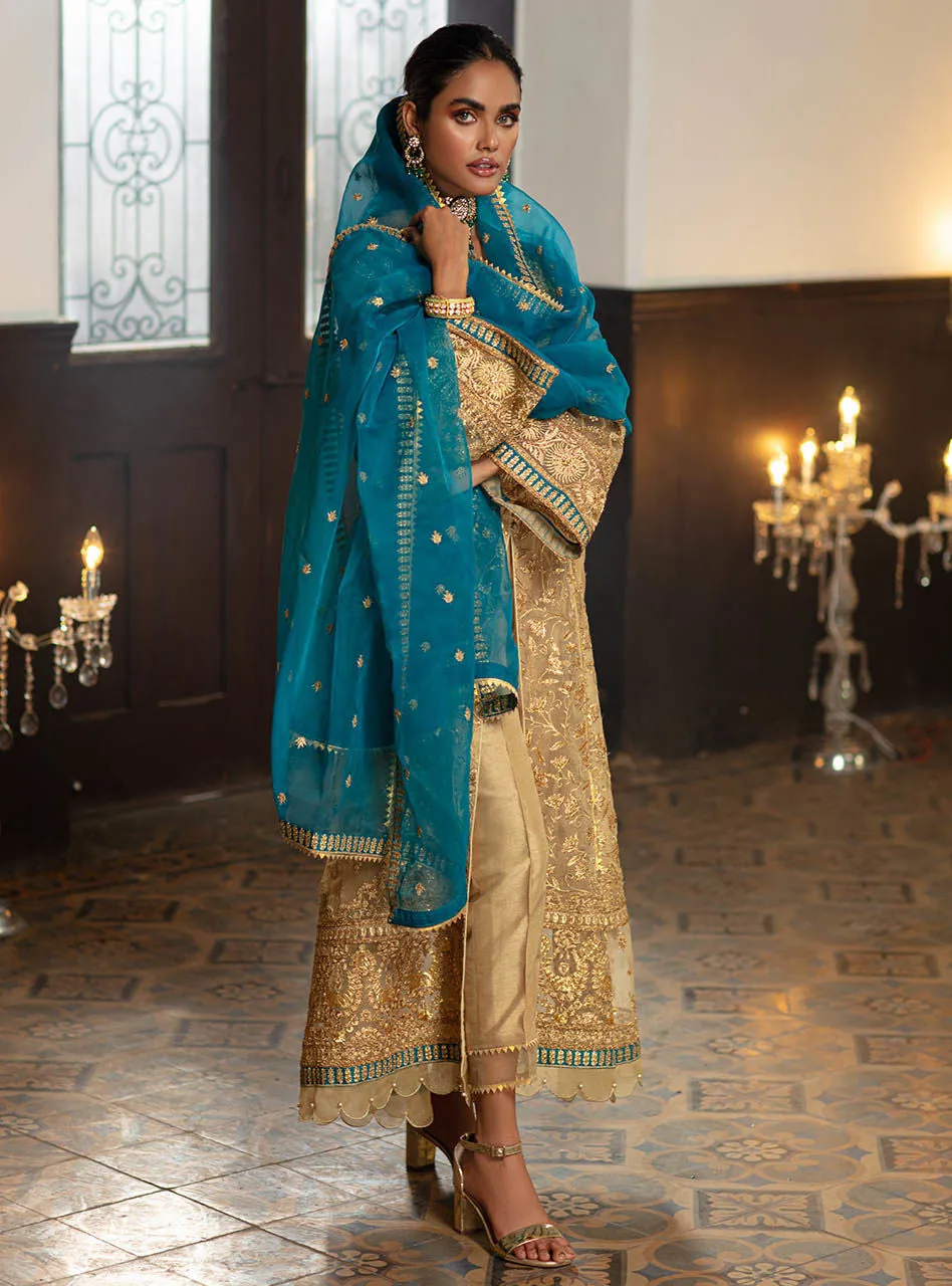 AMINEH | Zainab Chottani Wedding Festive Collection 2021 | Unstitched Embroidered Organza Suits