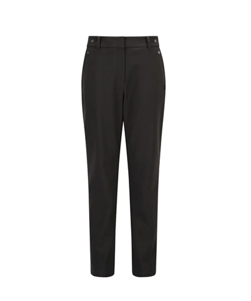 ANEW Golf Women Essential Fleece L/PT - Dark Brown
