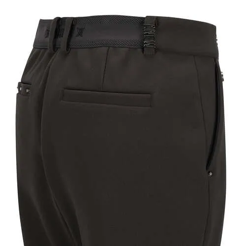 ANEW Golf Women Essential Fleece L/PT - Dark Brown