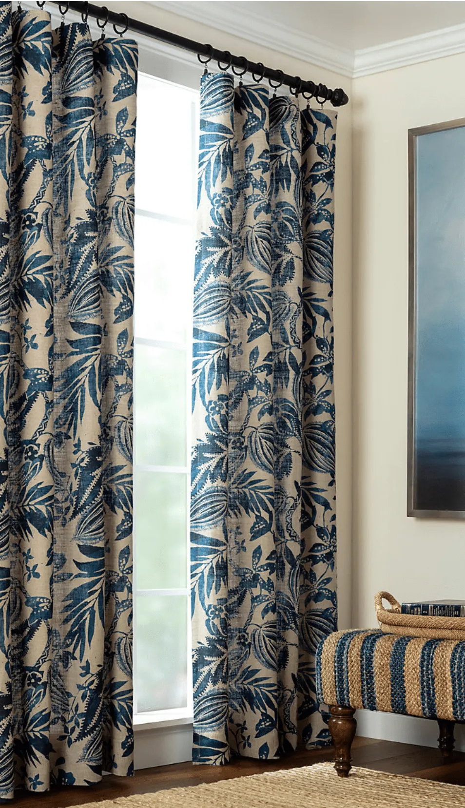 Antigua Linen Window Panels