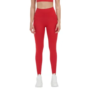 ANYCHIC Leggings Positive Red Tights Sports Fitness Pants Push Up High Waist Hip Lifting For Women