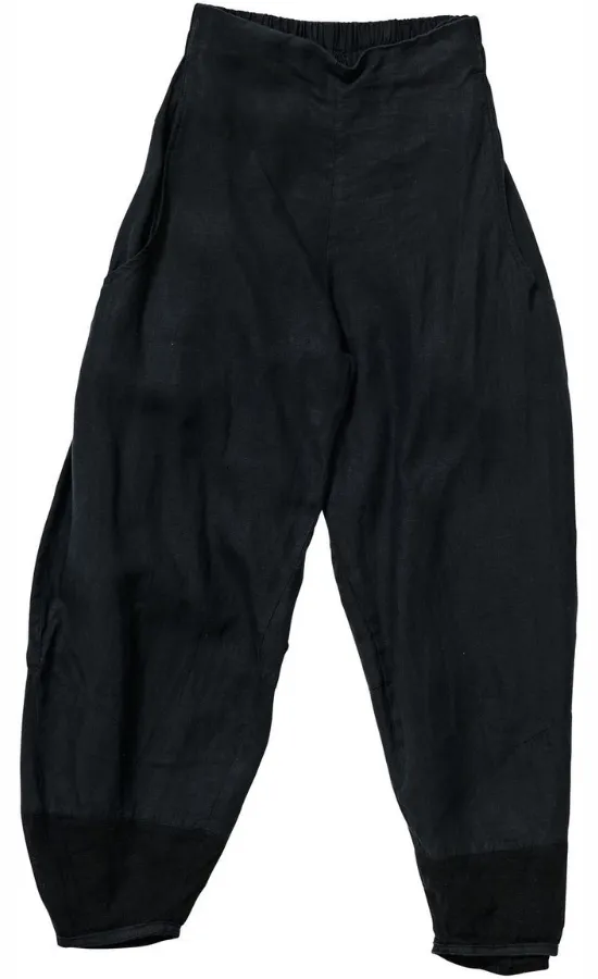Banana Blue Solid Garment Dye Pant