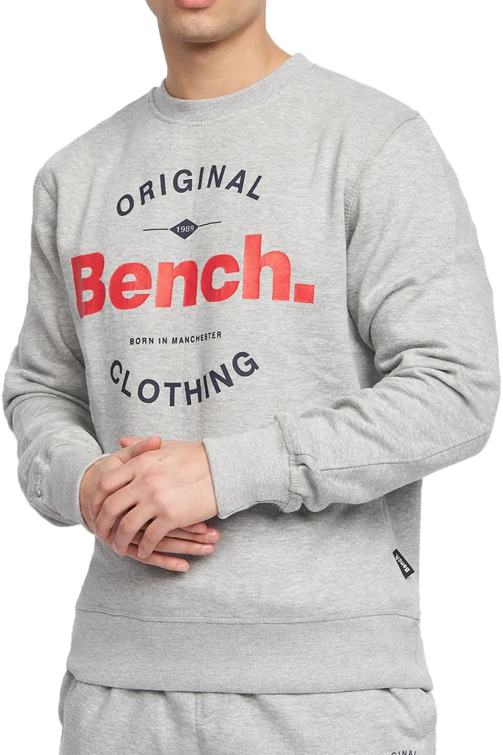 Bench Mens Fleece Pullover Jumper