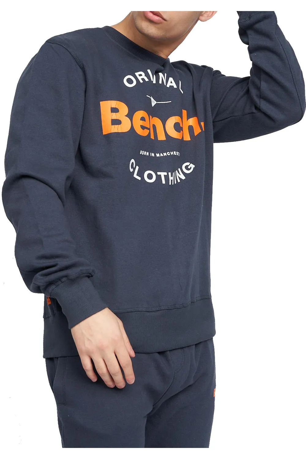 Bench Mens Fleece Pullover Jumper