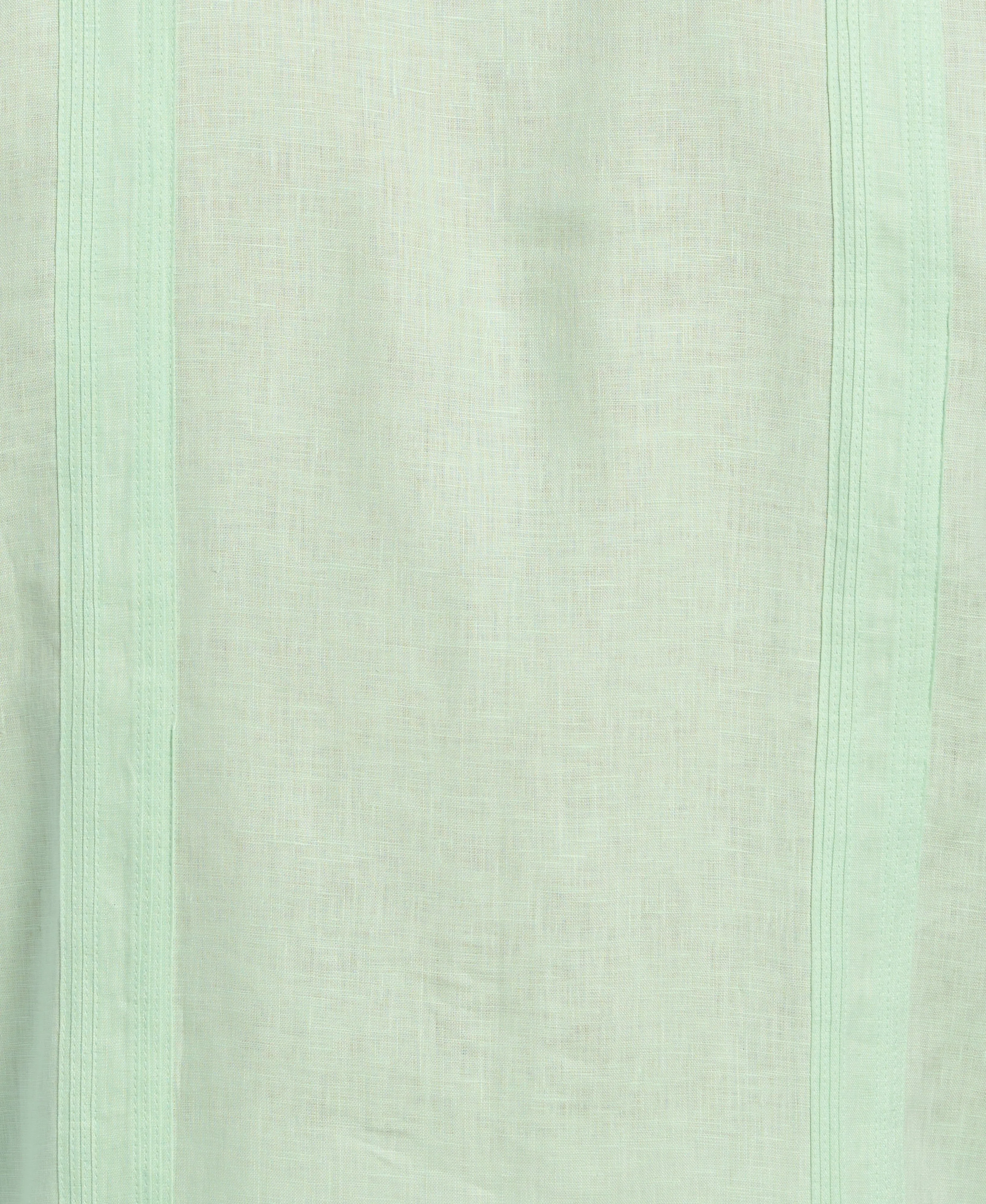 Big & Tall 100% Linen Classic Guayabera Shirt - Long Sleeve