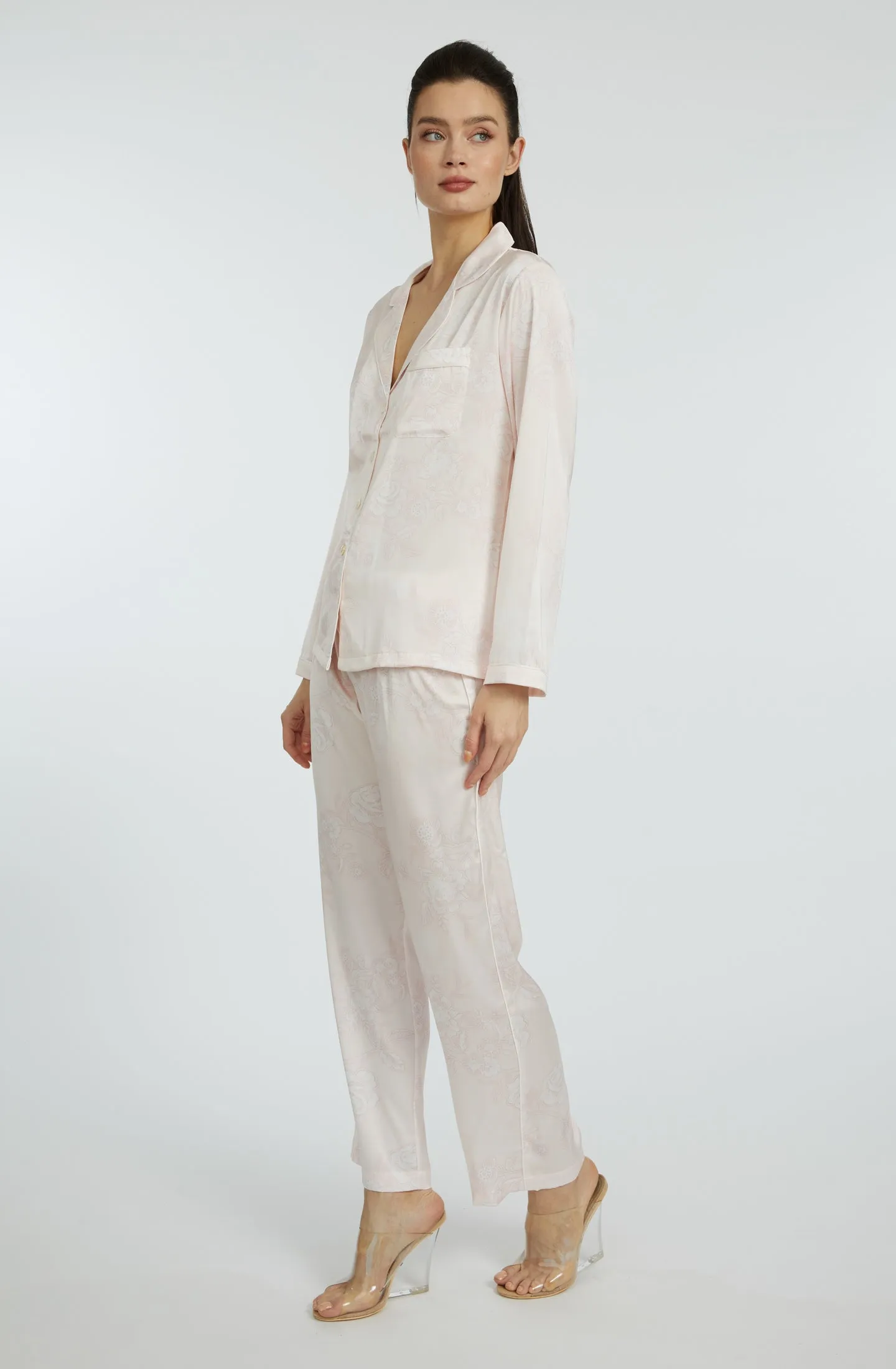 Bliss Rose Gold Long PJ Set