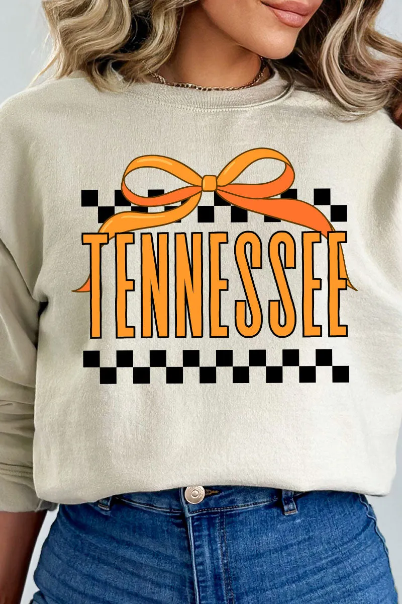 Bow Tennessee Check Unisex NuBlend Crew Sweatshirt