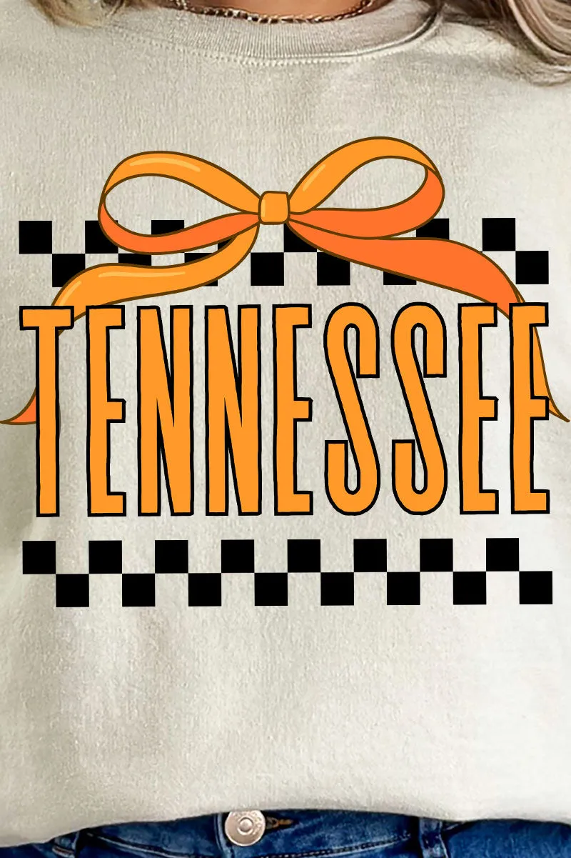 Bow Tennessee Check Unisex NuBlend Crew Sweatshirt