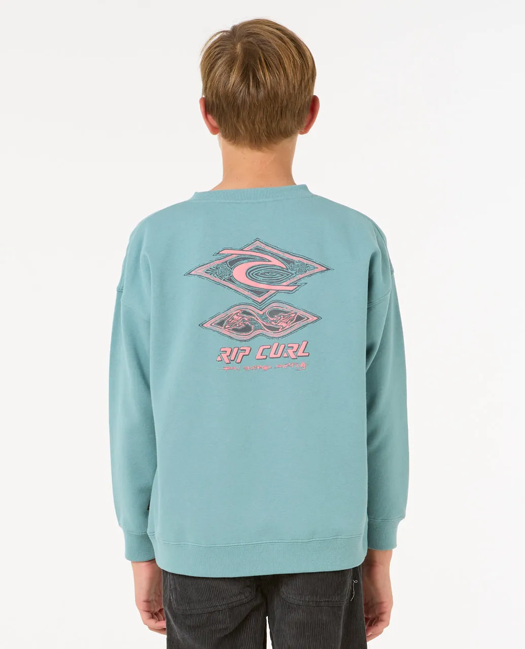 BOY'S RAW ENERGY CREW -  BLUE LAGOON (AGES 12-16)