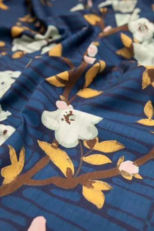 Camille Floral - in Midnight