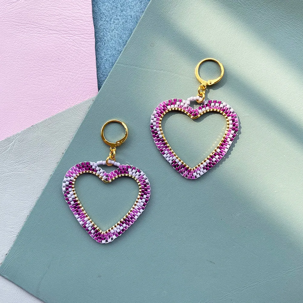 Candy Heart style Earrings