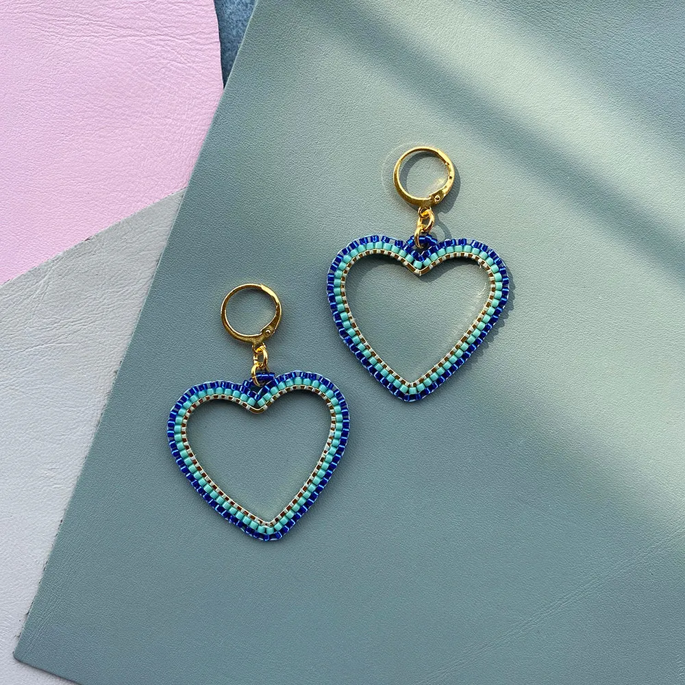 Candy Heart style Earrings