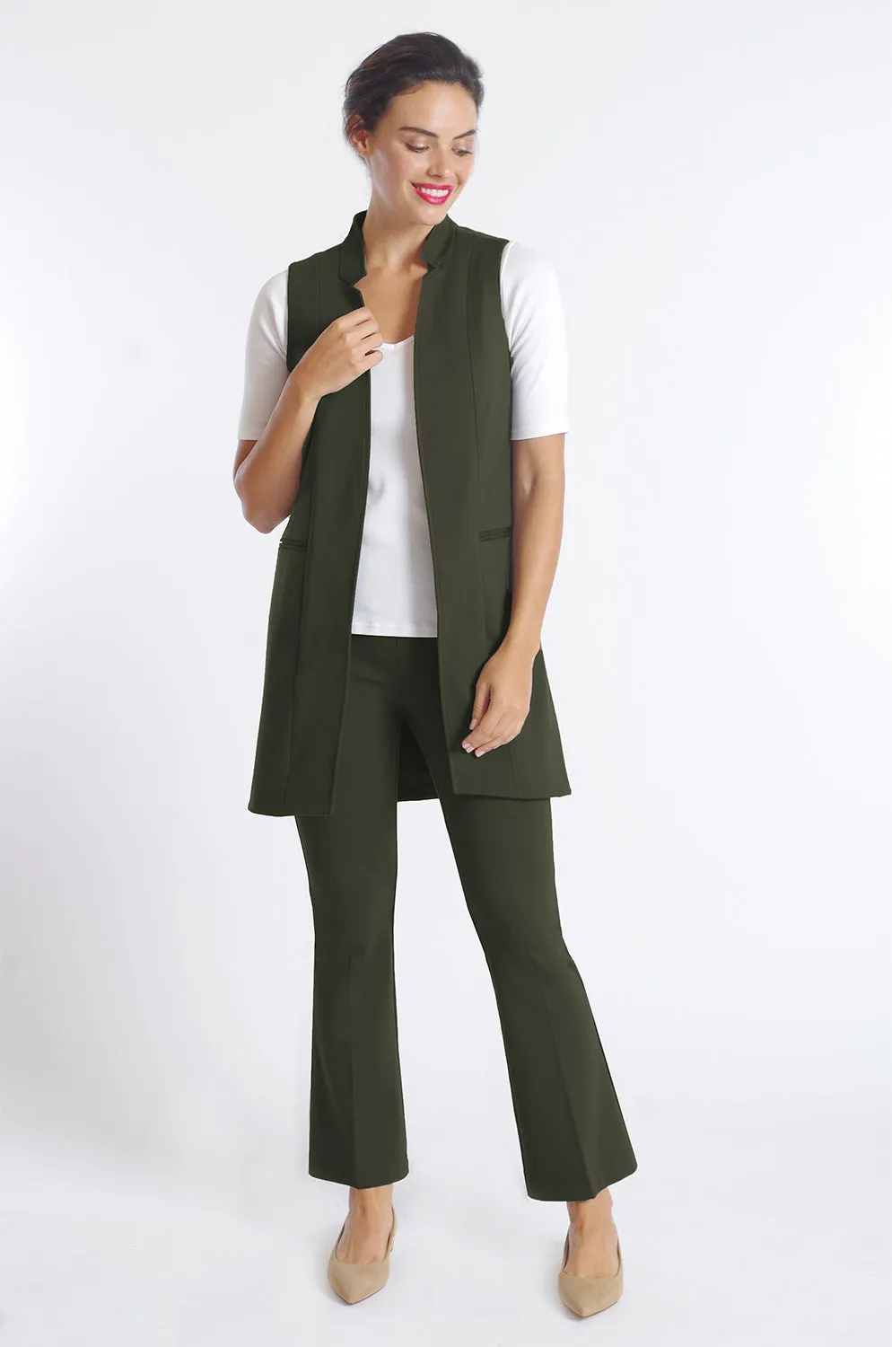 Cher Flare Pant - Paramount Knit: FINAL SALE