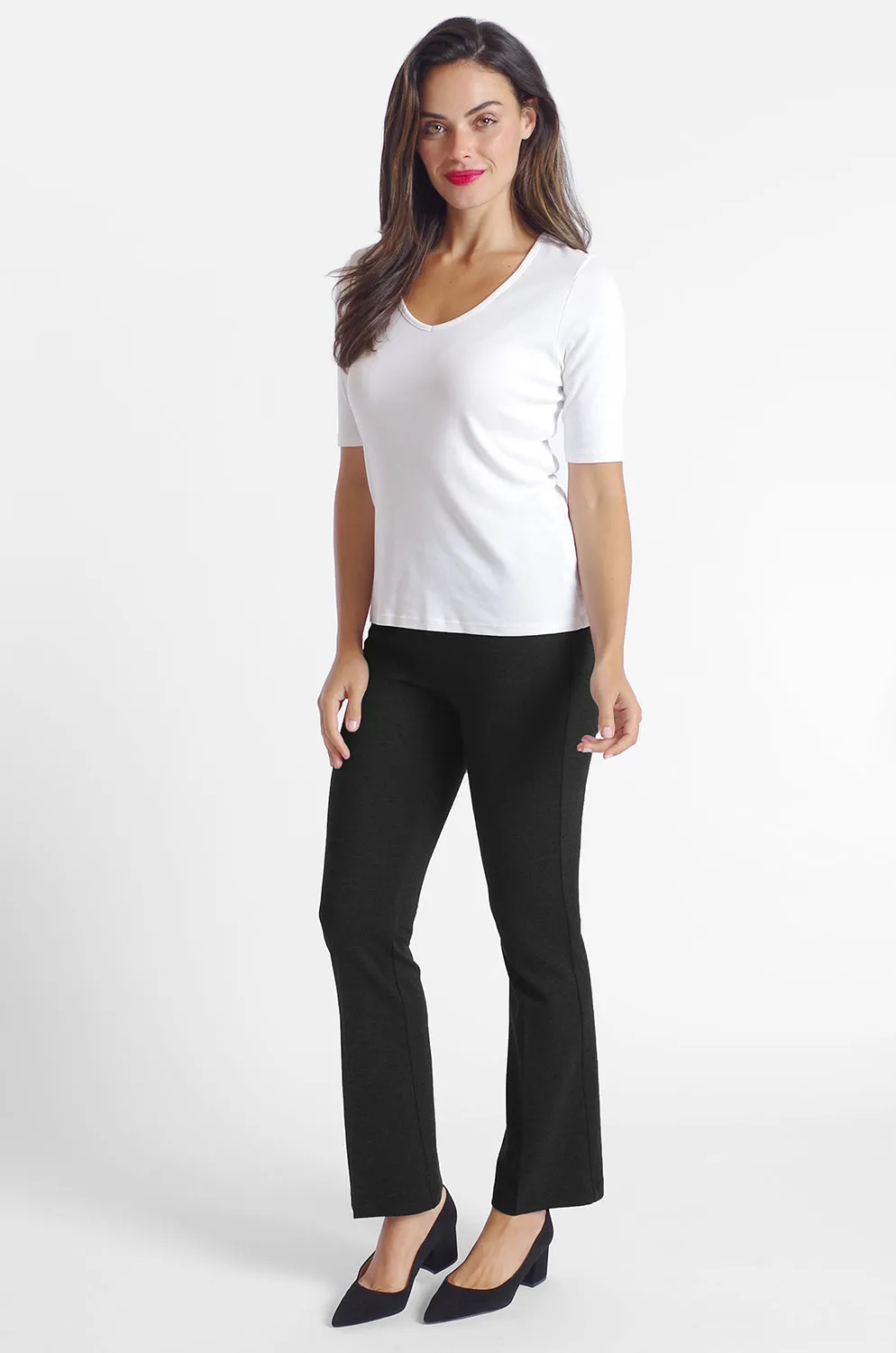Cher Flare Pant - Paramount Knit: FINAL SALE