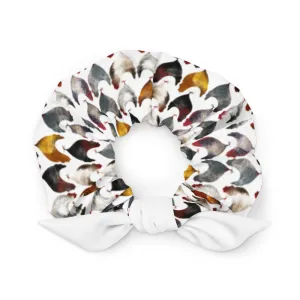 Chicken Print Scrunchie