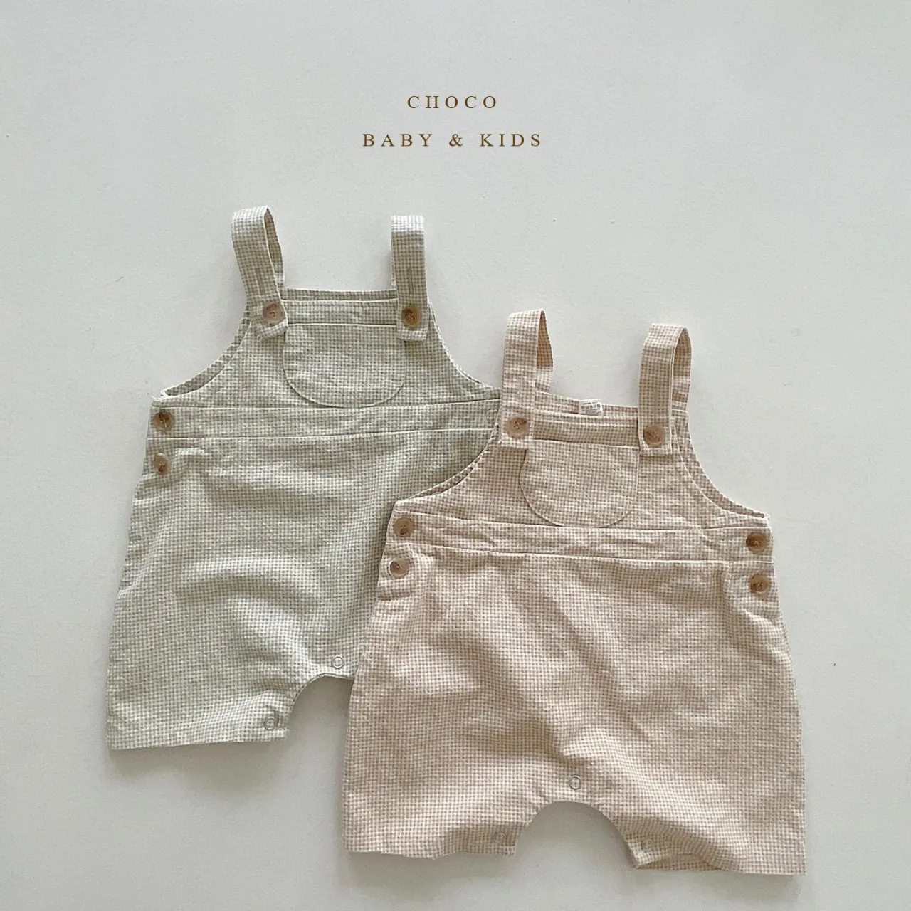 Chocobebe Apple Dungarees (2 colour options)