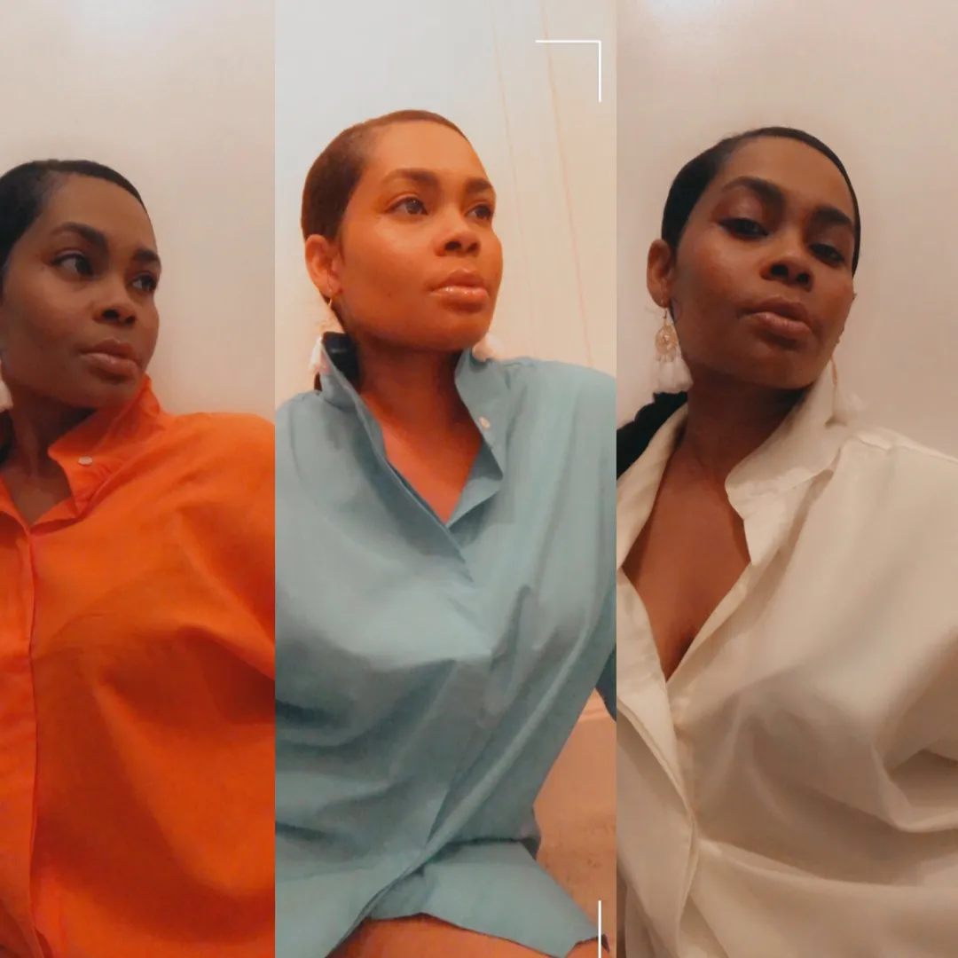 Collar Button Front Blouse