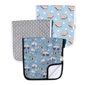 Copper Pearl Bridger Burp Cloth Set