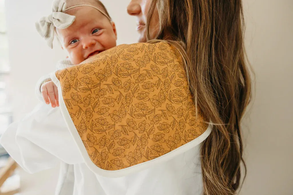 Copper Pearl - Burp Cloth (3 pack) - Eden