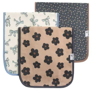 Copper Pearl - Burp Cloth (3 pack) - Gemma