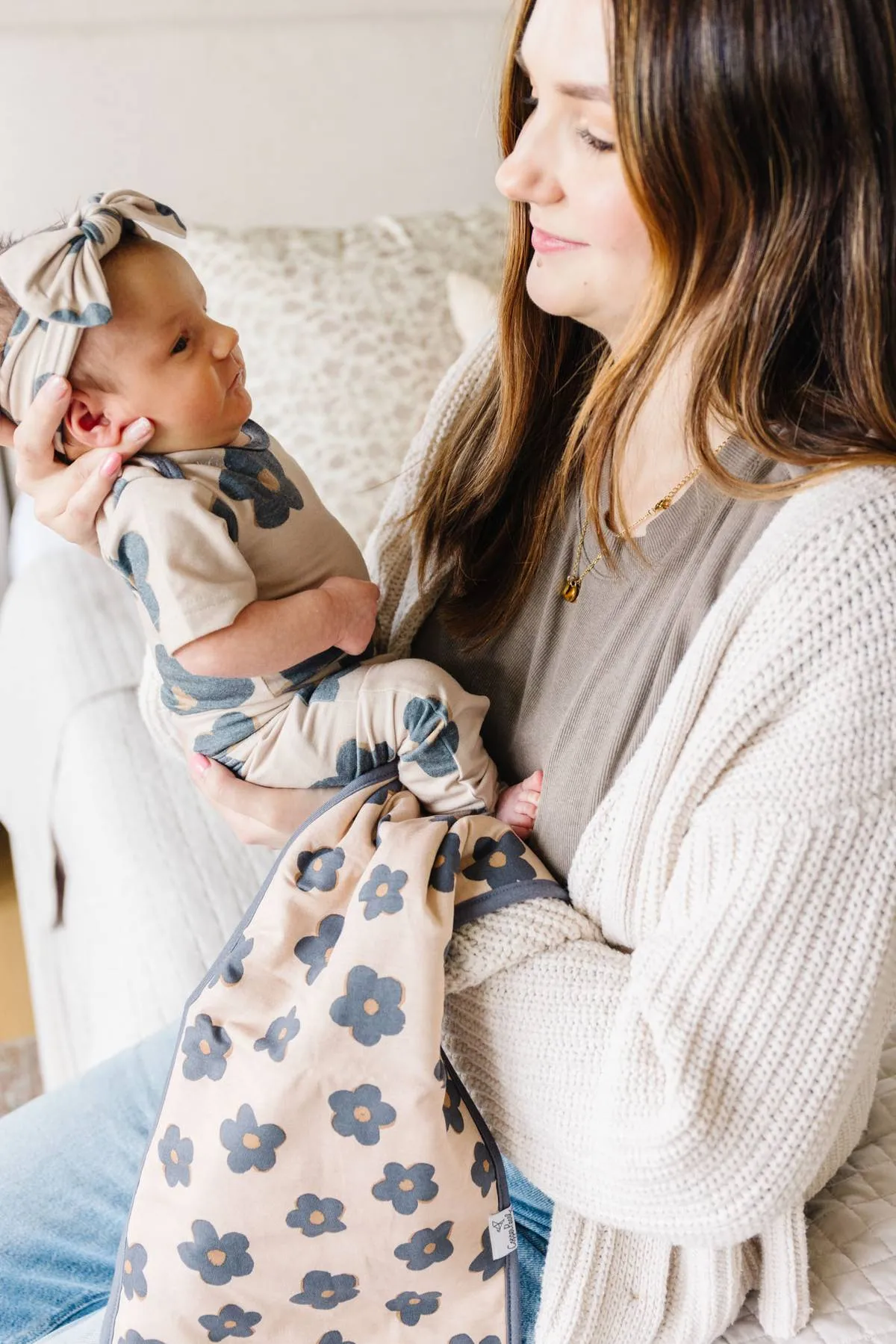 Copper Pearl - Burp Cloth (3 pack) - Gemma
