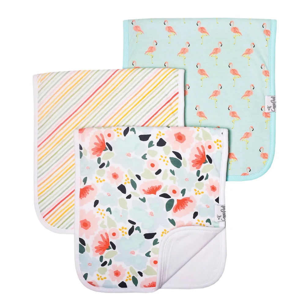 Copper Pearl - Burp Cloth (3 pack) - Leilani