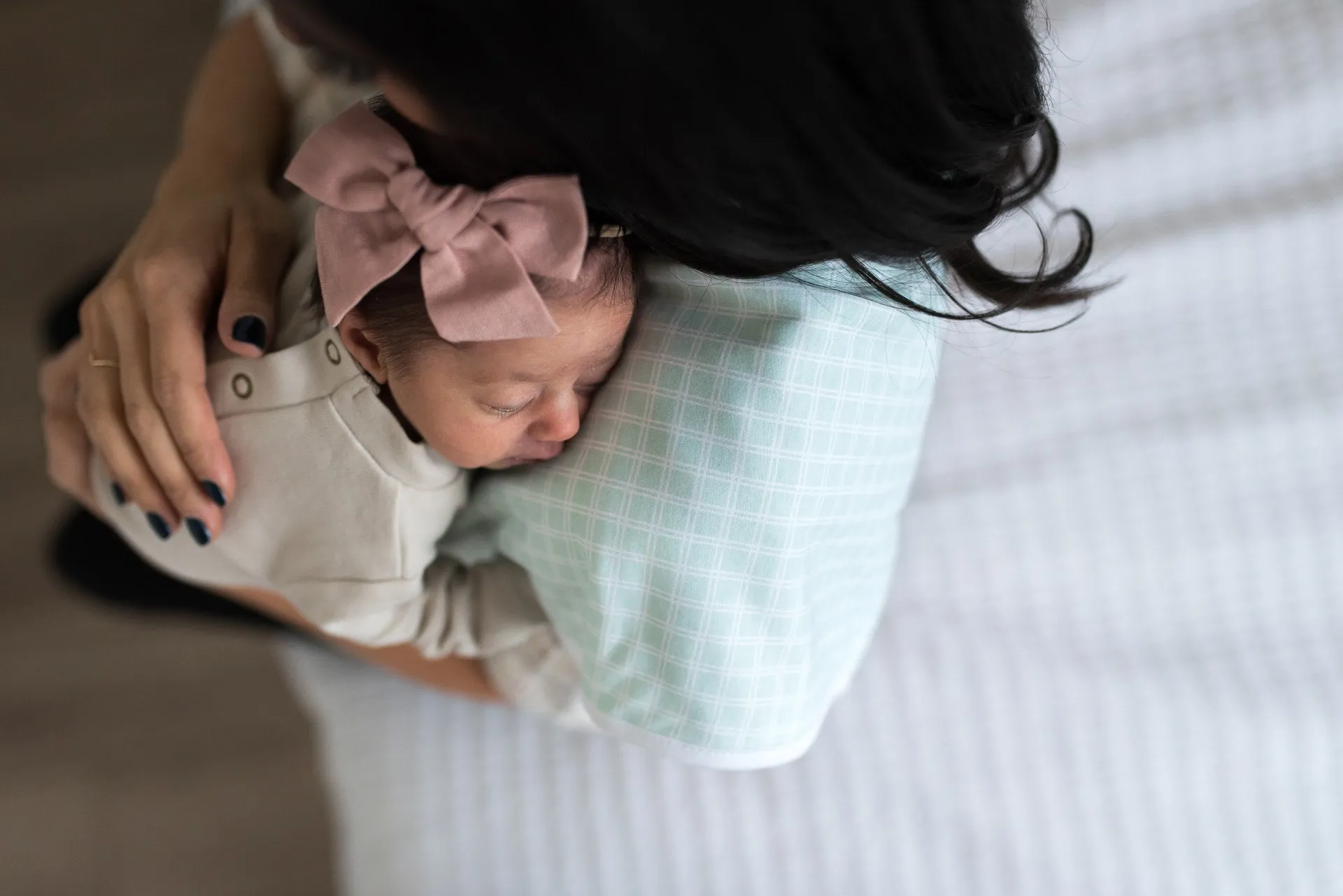 Copper Pearl Dot Premium Burp Cloth Set