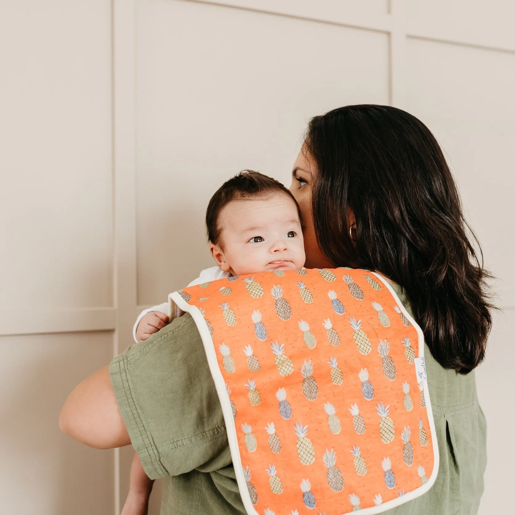 Copper Pearl Premium Burp Cloths | Maui
