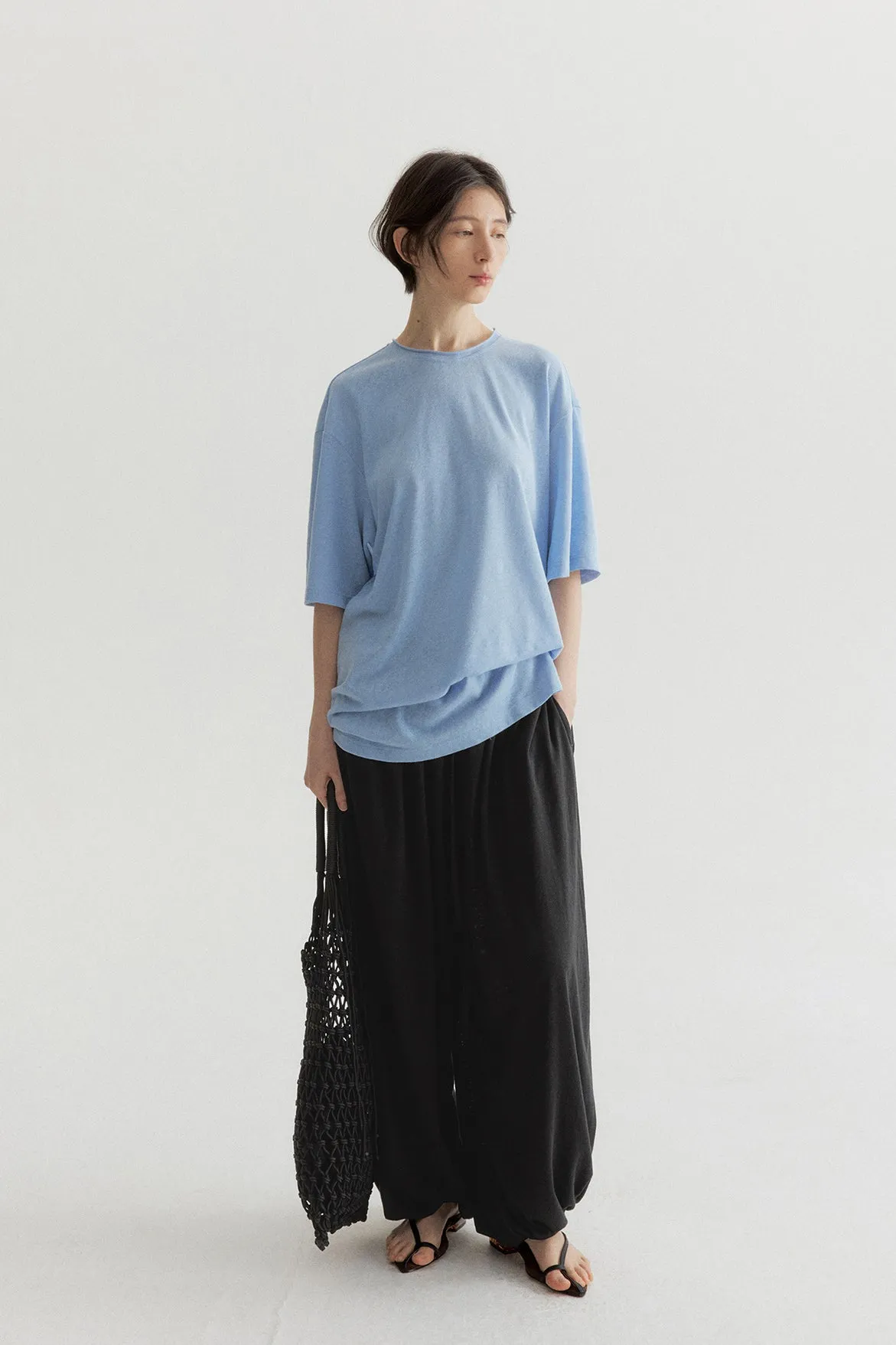 Cotton blend relaxed-fit comfortable pants | 5 color