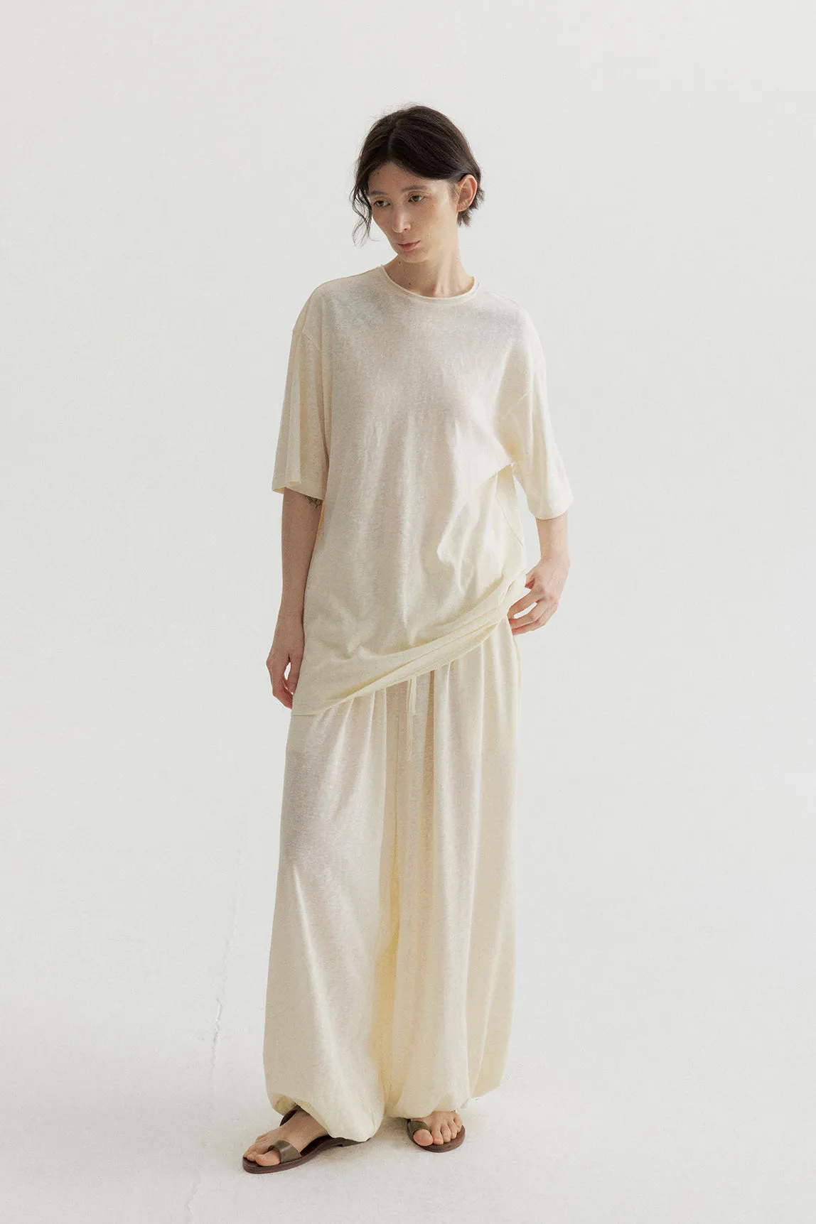 Cotton blend relaxed-fit comfortable pants | 5 color
