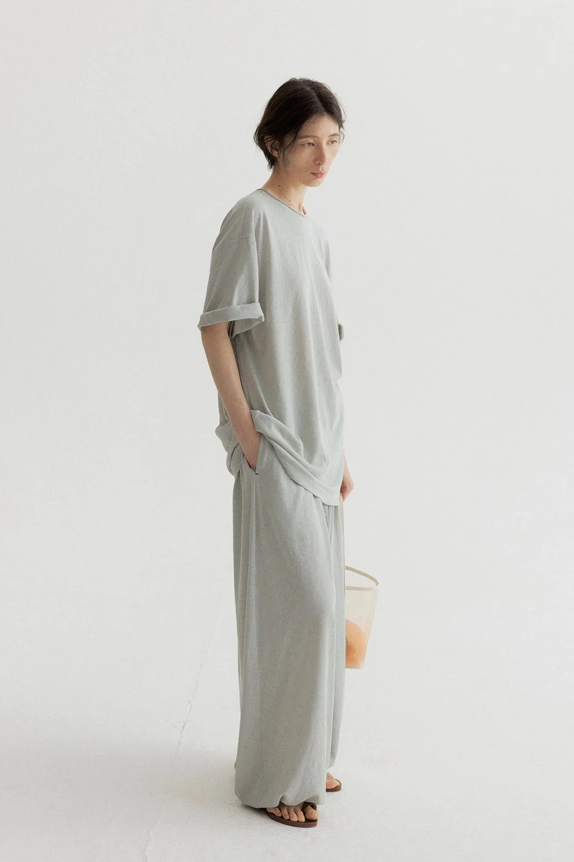 Cotton blend relaxed-fit comfortable pants | 5 color