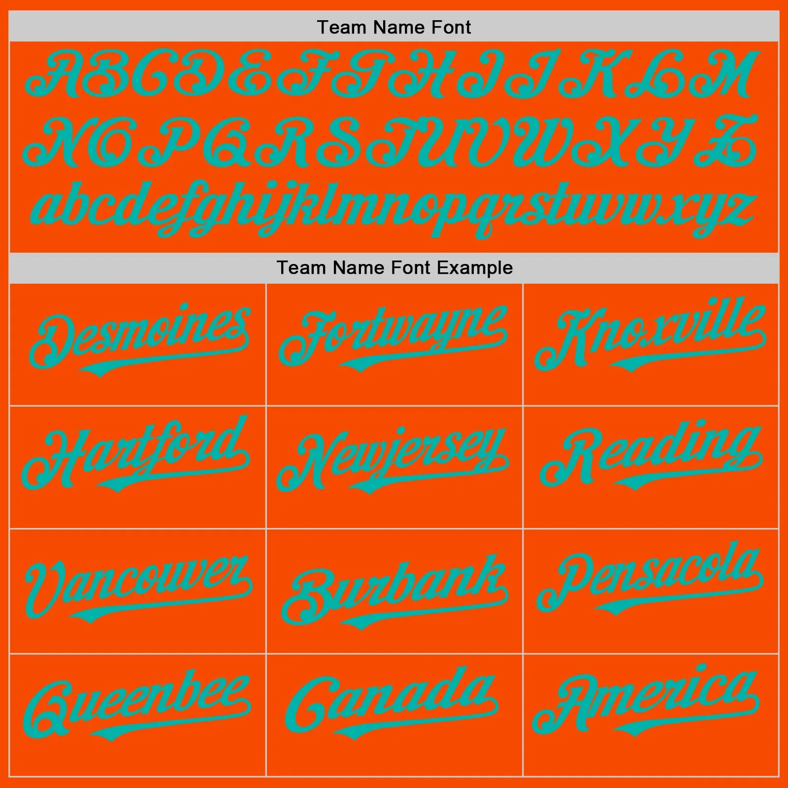 Custom Orange White-Aqua Pinstripe Authentic Split Fashion Baseball Jersey