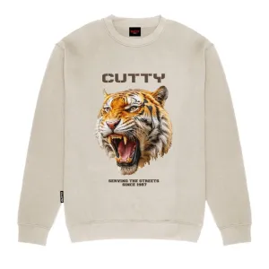 Cutty Saber Crew Neck Sweater - Cream