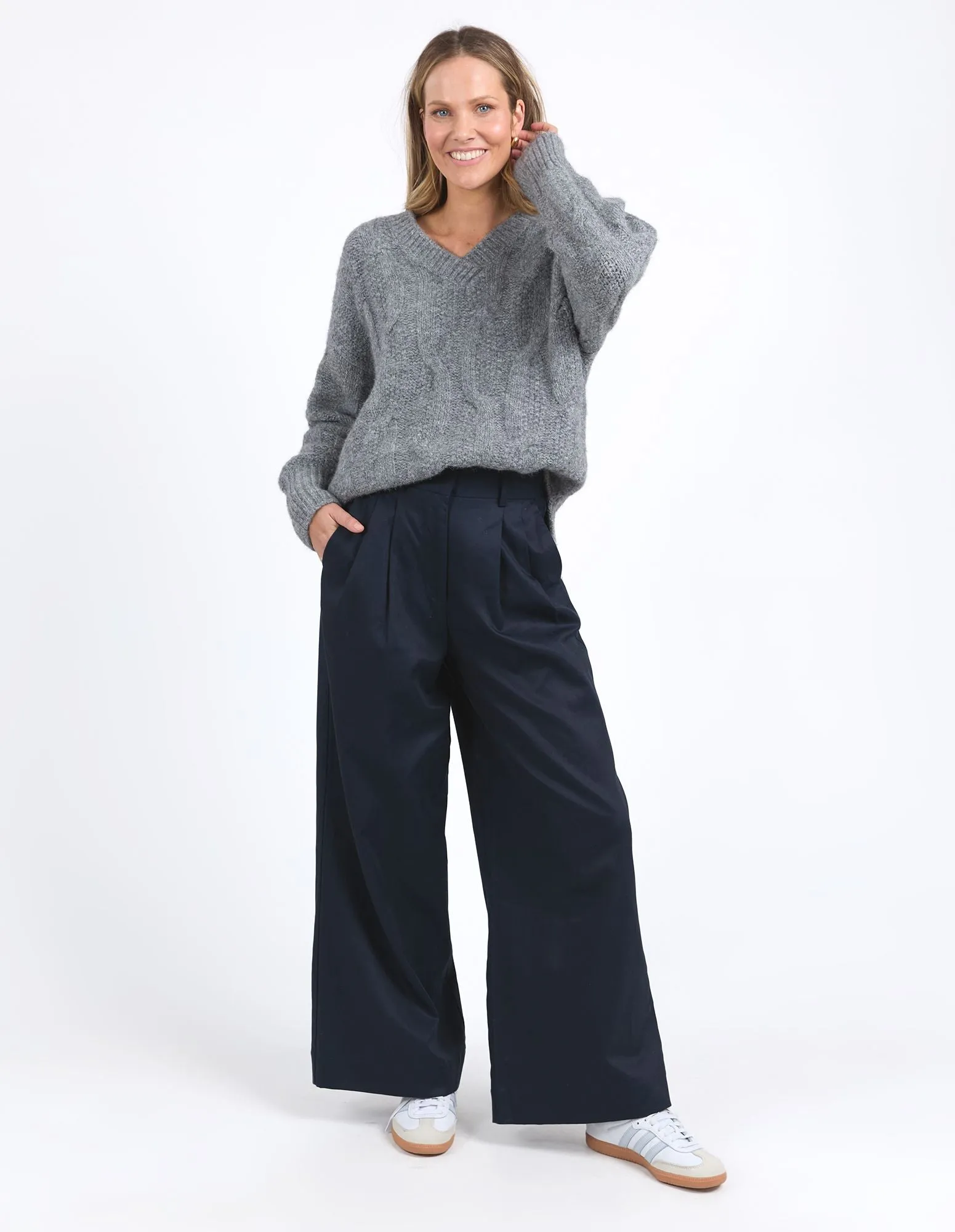 Darcy Pant - Dark Sapphire