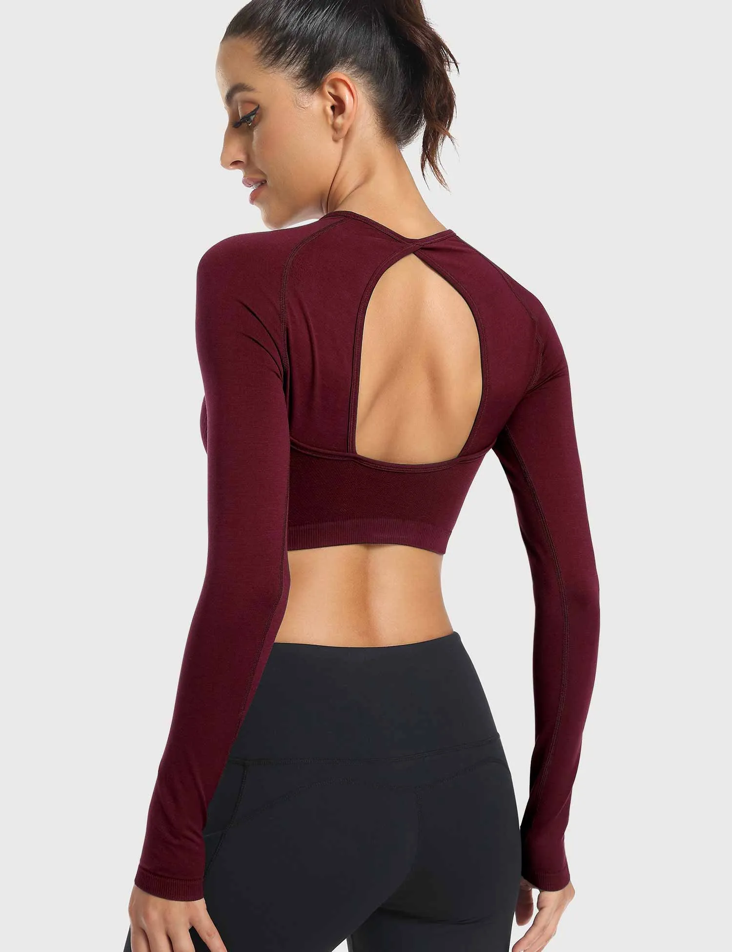 Dora Open Back Long Sleeves