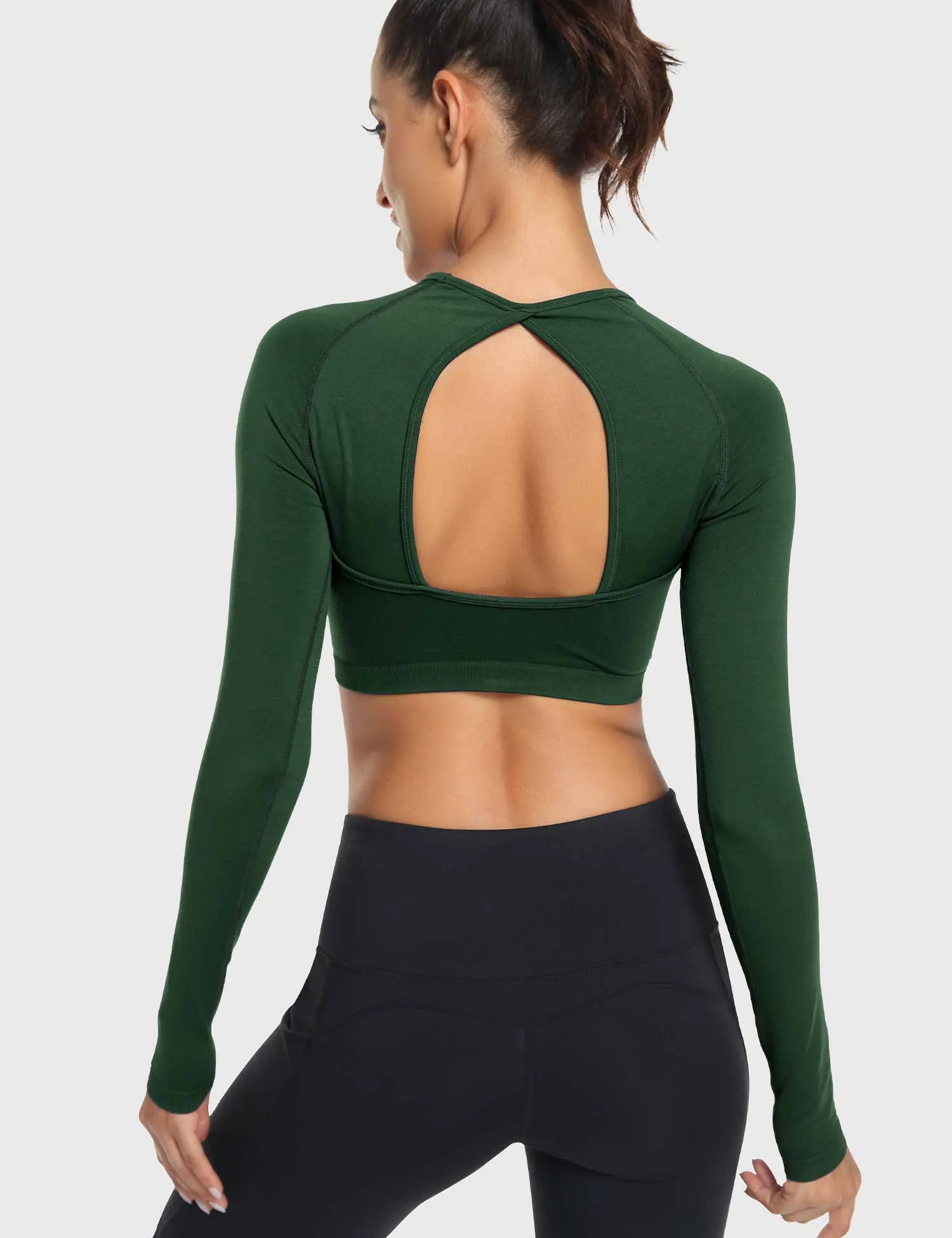 Dora Open Back Long Sleeves