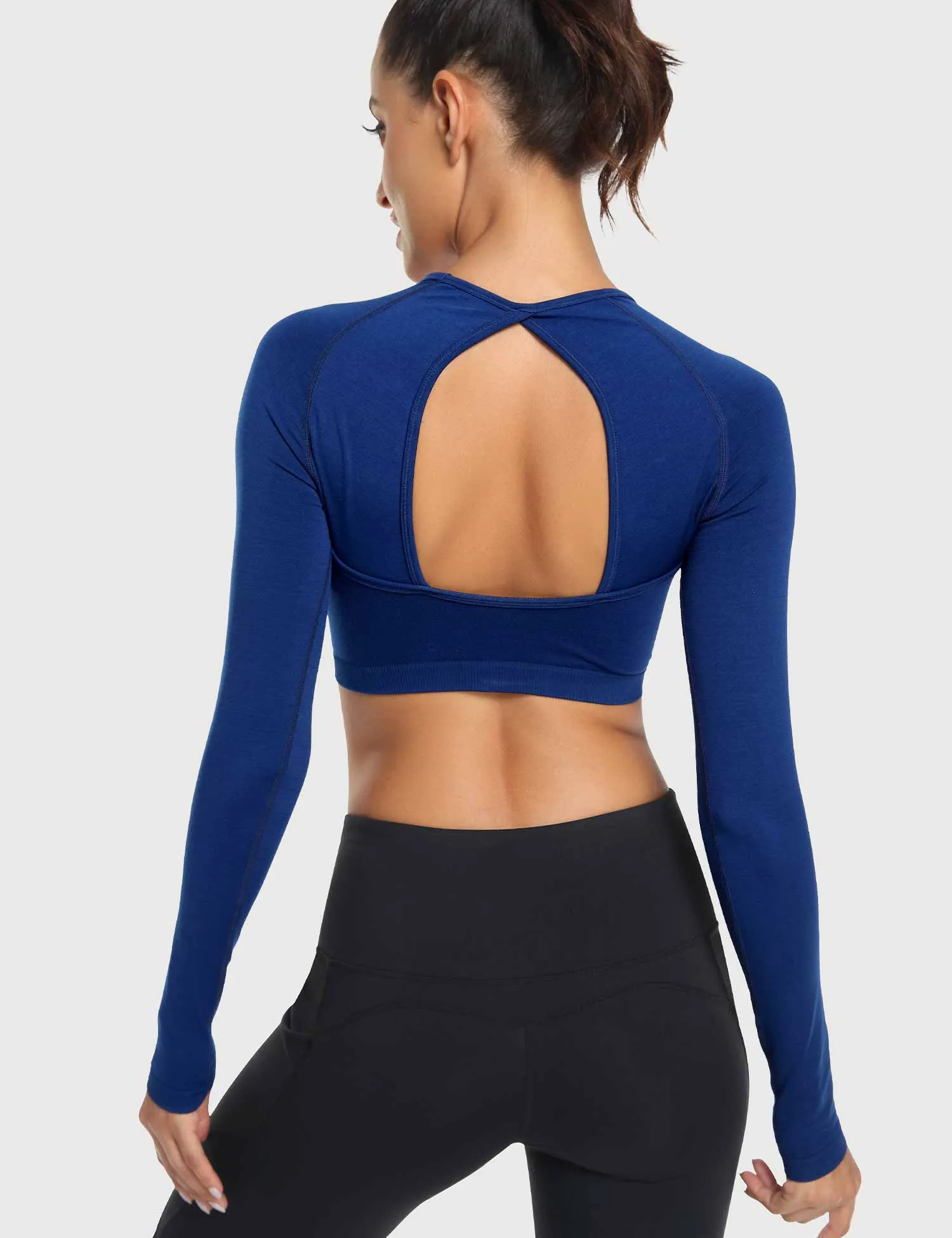 Dora Open Back Long Sleeves