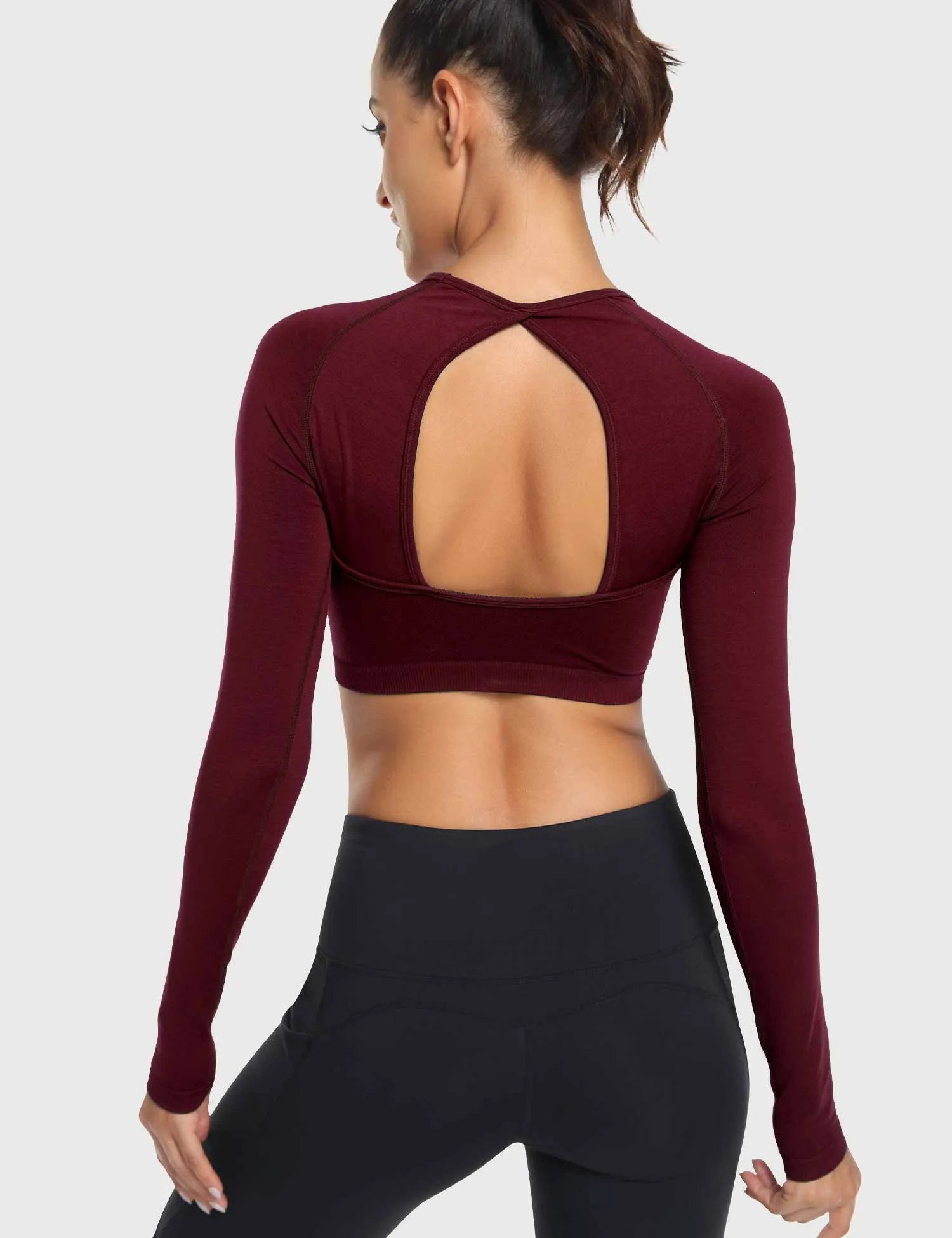 Dora Open Back Long Sleeves