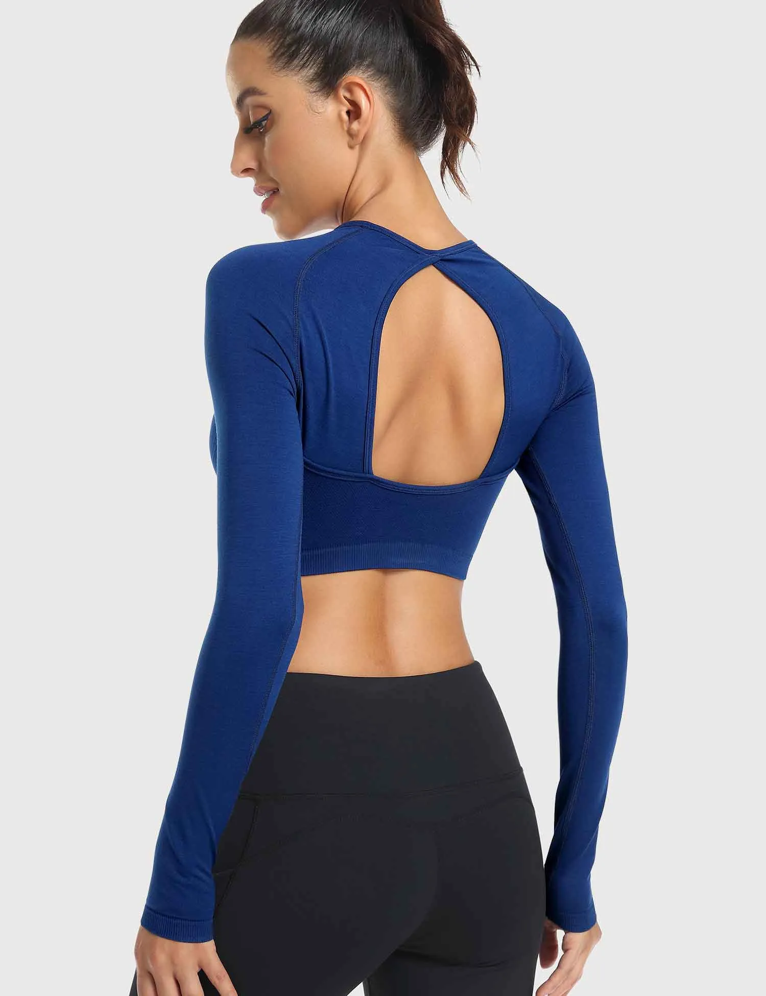 Dora Open Back Long Sleeves