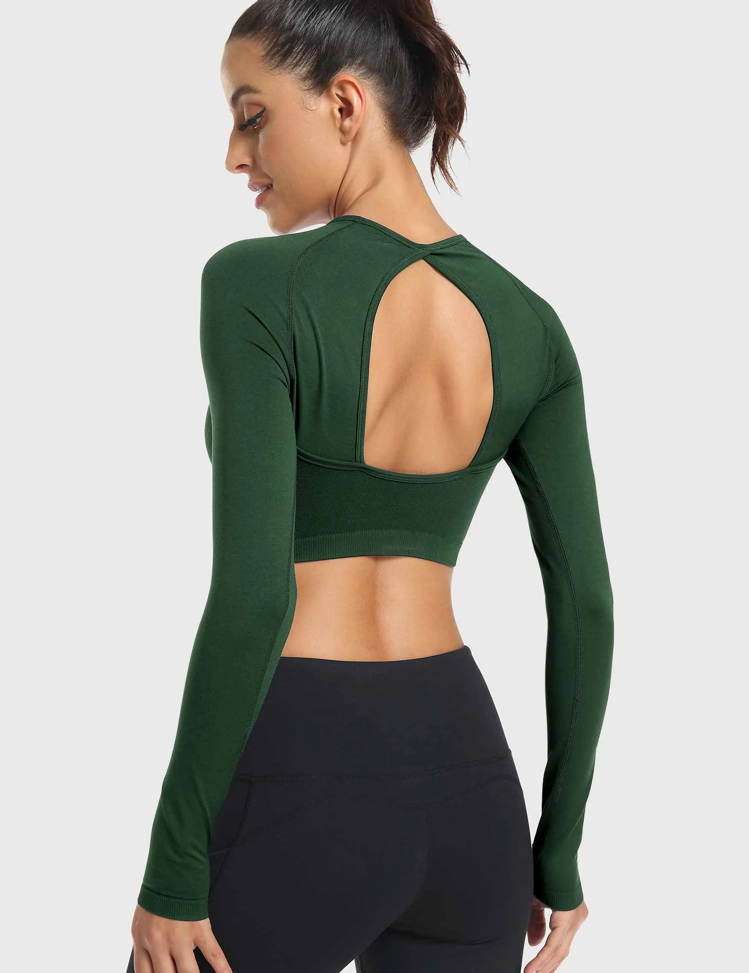Dora Open Back Long Sleeves