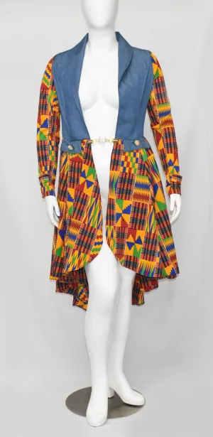 Dutch  Suit with Contrast Denim with Original